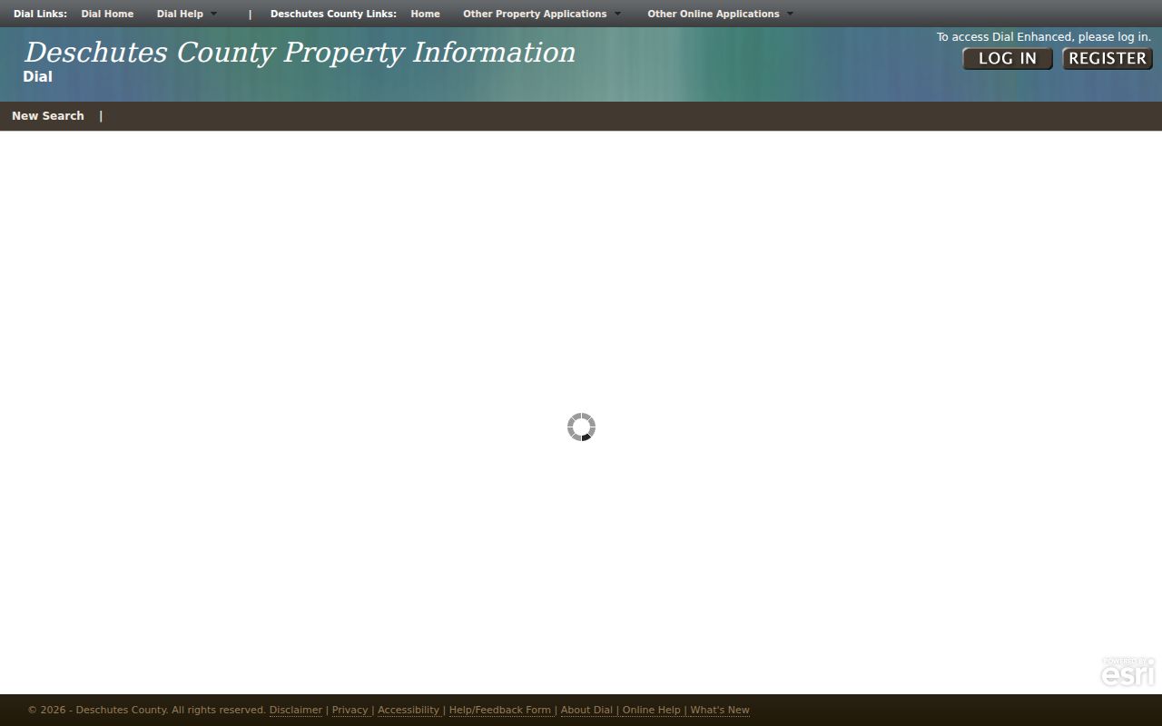 Bend neighbors DIAL Interactive Map parcel context
