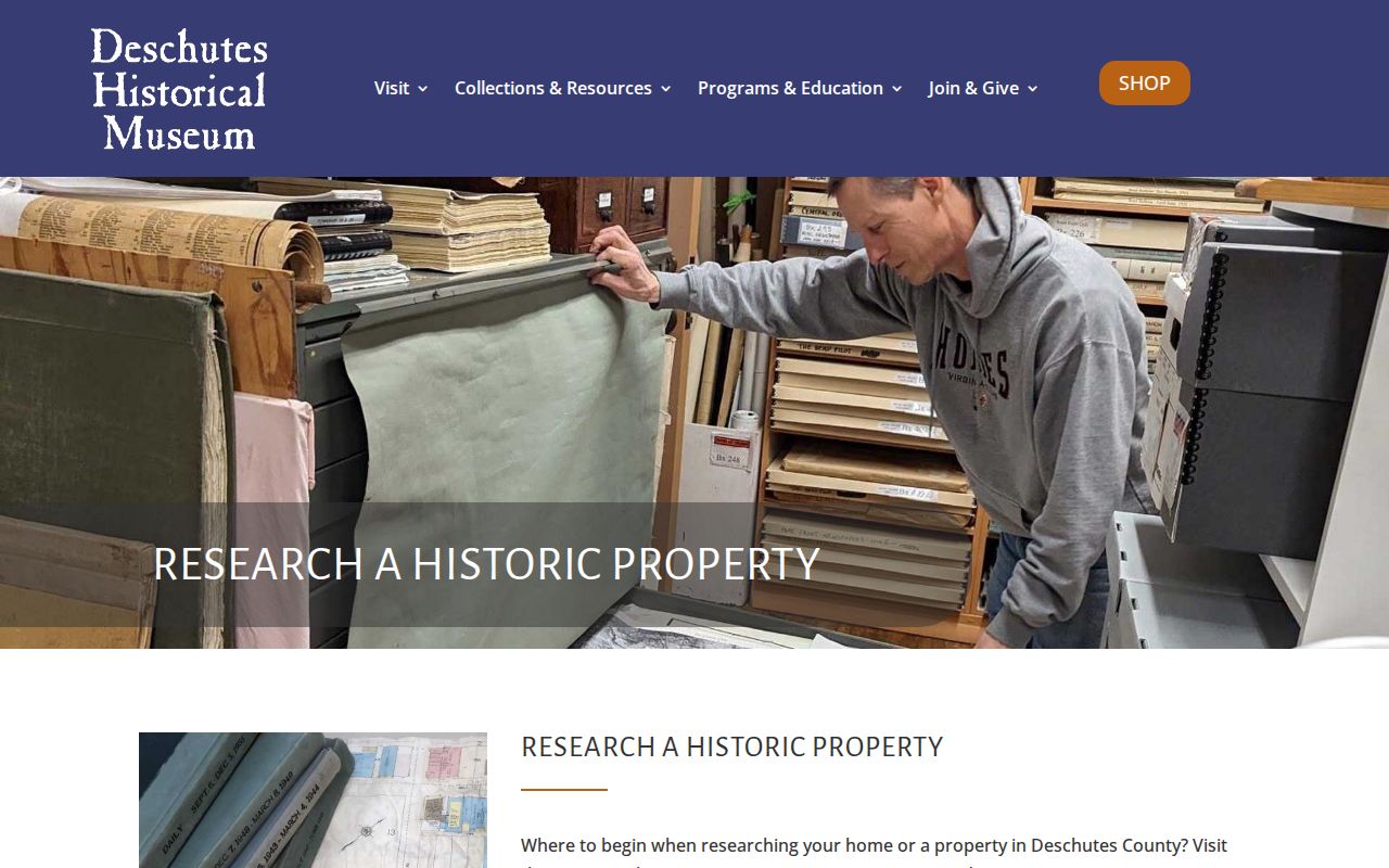 Bend previous residents historical property research resources
